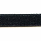 K023001 Besatzband, schwarz 02, glatt, glänzend,13mm
