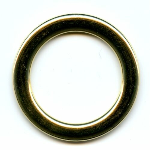 Bikini Ring Metall vergoldet Innem. 25mm, Außenm.35mm