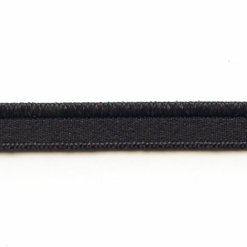 K020340: Paspelgummi, schwarz, 7 mm