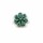 K241701: Schleife vintage grün ca. 1cm breit