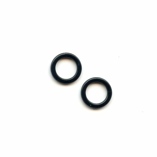 K0204M Ring, Metall, Paar, schwarz