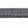 K4140201: Schulterband, grau, gerafft, 12 mm breit