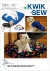 KwikSew 3357 Hunde Kissen, Hunde Jacke & Spielzeug