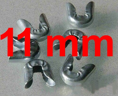 Kappen für Feder- oder Spiralstäbchen (Meterware) 11mm 50 Paar