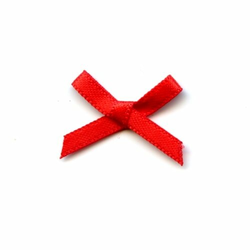 K121721: Schleife rot ca. 2cm breit