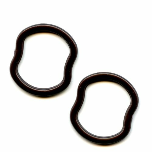 K8204 Ring, Paar, espresso, Metall oder Kunststoff