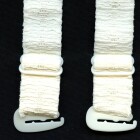 RK4035001: 2 St.Schulterband mit Haken,36 cm lang, 24mm breit, fertig genäht, elfenbein