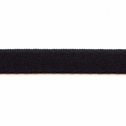 K020104 Bügelband, schwarz, gerade, Breite: 10mm