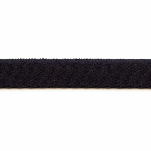 K020105 Bügelband, schwarz, gerade, Breite: 10mm