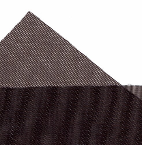 Futter BH Mittelstück, Iron grau braun, unelastisch,  ca. 25 cm * 25 cm