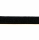 K023006: Besatzband, schwarz, 9 mm, sehr leicht, dünn