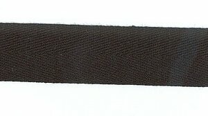 Köperband, schwarz,25 mm breit, Baumwolle, Reststück 220 cm