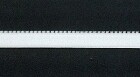 Veloursgummi, Vanilla Ice, 10 mm, Reststück 165 cm
