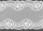 Elastische Spitze , reinweiá, offenes Muster mit Blumenband ,Reststck 55 cm Breite: 20cm