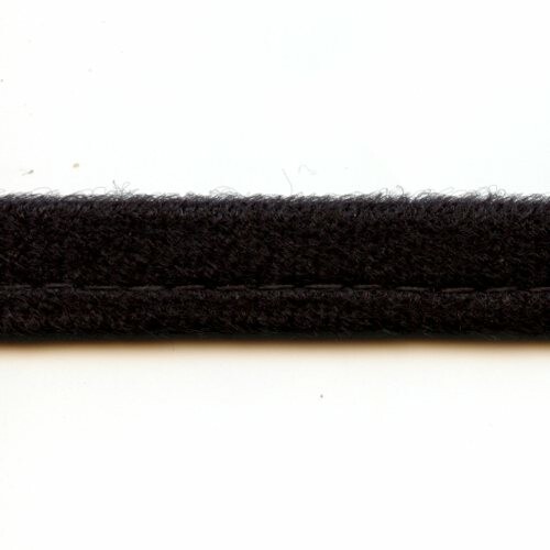 St„bchenband, schwarz 02, Wirkware, gerade, Breite: 10mm
