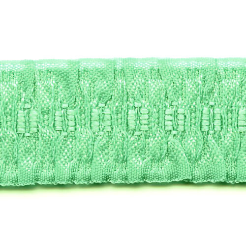 K2550203 : Schulterband / Trägerband, 20mm, mint 255, matt, gerafft, Reststück ; 70cm