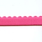 RK950301 Veloursgummi, hotpink 95, 12mm Reststück...