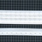Haken und Augenband , weiß, 3 fach verstellbarIch,...