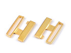 Bikiniverschluss Metall goldfarben 25mm