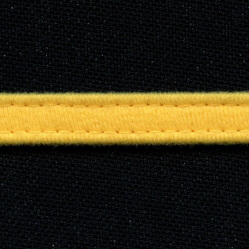 K790101 Bgelband, gelb, Material: Wirkware , gerade, Breite: 10mm
