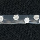 K130201 : Schulterband, cm, trasparent 13,, , weiße...