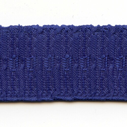 K600204 : Schulterband, 30mm, ultramarineblau 60,, matt, gerafft