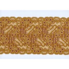 S442: elastic lace, elastic, fantasypattern, 15,7cm width