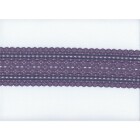 S991: elastic lace, elastic, Grey, stripespattern, 8cm width