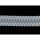 S1380: Elastische Spitze, hellblau, geometrisches Muster, 8cm breit