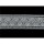 S1470: Žtzstickerei, weiá, Bogenmuster, 10cm breit