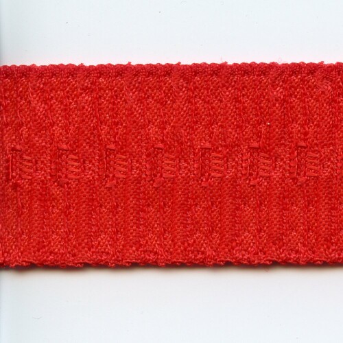 K120211 : Schulterband, 30mm, rot 12,, matt, gerafft