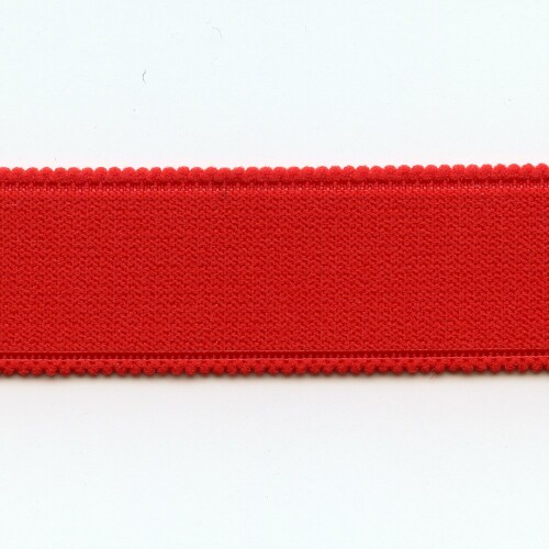 K120212 : Schulterband, 19mm, rot 12,glatt, , Pikot