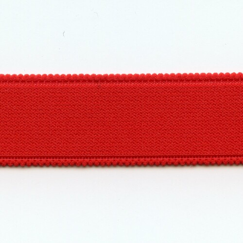 K120212 : Schulterband / Trägerband, 19mm, rot 12,glatt, , Pikot