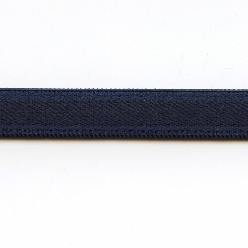 K210213 : Schulterband / Trägerband, 10mm, dklblau 21,glatt, glänzend,