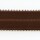 K260203 : Schulterband, 25mm, schokoladenbraun 26,, matt, Schlaufen und Fischgratmuster