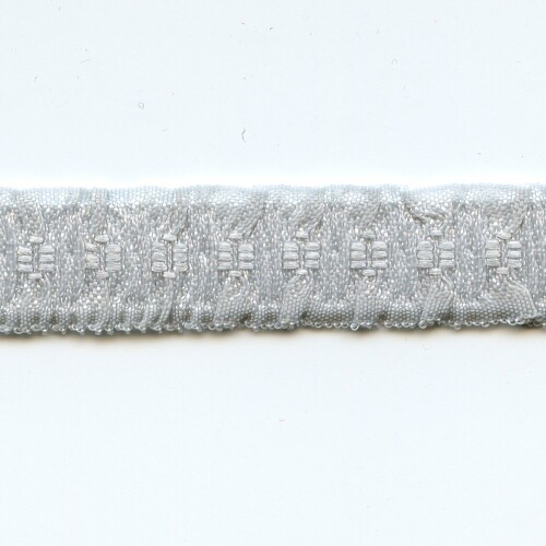 K410201 : Schulterband, 14mm, hellgrau  41,, matt, gerafft