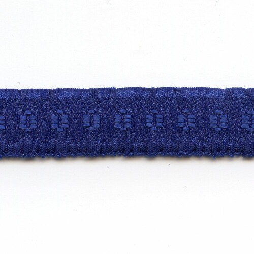 K600201 : Schulterband, 14mm, ultramarineblau 60,, matt, gerafft