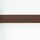 K900203 : Schulterband, 10mm, noisette 90,, matt, Pikot