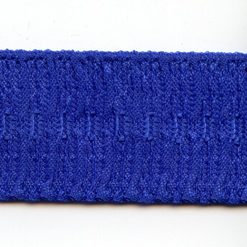 K6010203 : Schulterband / Trägerband, 30mm, lapislazuli 601, matt, gerafft