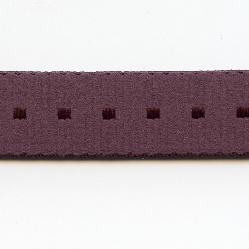 K9720202 : Schulterband, 18mm, glatt, matt, mit Quadraten in der Mitte