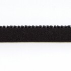 K020312 Veloursgummi, schwarz 02, 10-12mm