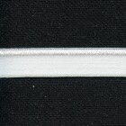K010313 Veloursgummi, Paspel, weiß 01, 12mm