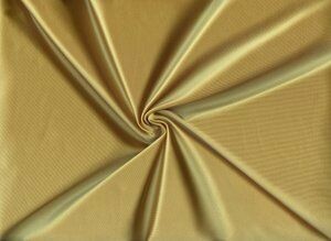 Bi-elastischer Dessousstoff , gold, seidenglanz, 140cm breit